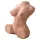 XISE Dania - masturbatorius torso - stūmimo funkcija - kūno spalva