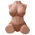 XISE Dania - masturbatorius torso - stūmimo funkcija - kūno spalva