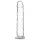 Addiction Crystal - dildo su siurbtuku (skaidrus) - 18 cm