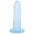 Addiction Coctails - mėlynas dildo su siurbtuku