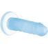Addiction Coctails - mėlynas dildo su siurbtuku