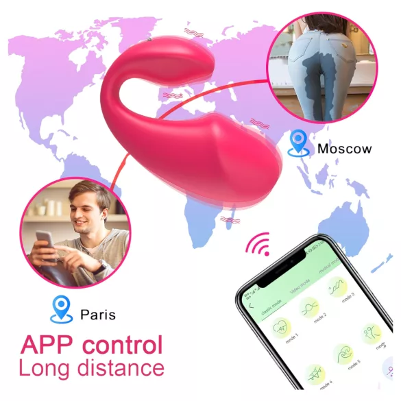 AlvUp - vibruojantis kiaušinėlis - rožinis