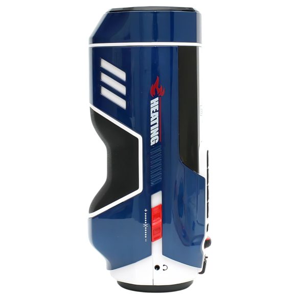 Leten SM Future Pro - masturbatorius vyrams - stūmuo, garsai, šildymas, mėlynas