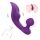 Seksas HD Chomper - vandeniui atsparus klitorio ir analinis vibratorius (violetinis)
