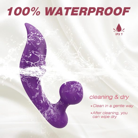 Sex HD Chomper - vibruojantis klitorio ir analinis vibratorius