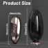 Sex HD Mirror - vibratorius su šildymo funkcija ir liežuvėliu - juodas