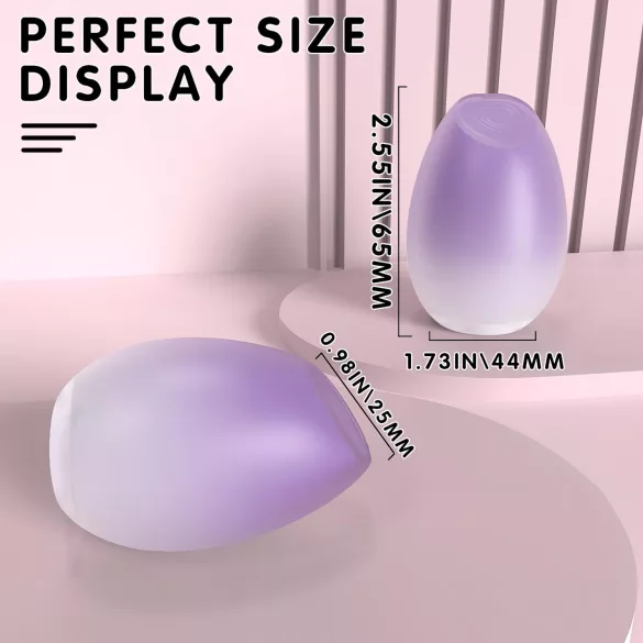 Sex HD - klitorio ir spenelių stimuliatorius - 2in1 - violetinis