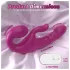 SEX HD Co-op Bliss - prisegamas vibratorius su klitoriui - violetinis