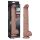 Lovetoy - didelis dvigubo sluoksnio dildo - 36,5 cm - kūno spalvos