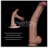 Lovetoy - didelis dvigubo sluoksnio dildo - 36,5 cm - kūno spalvos