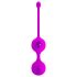 Pretty Love Kegel Up II – dvigubas geiša kamuoliukų rinkinys (violetinės)