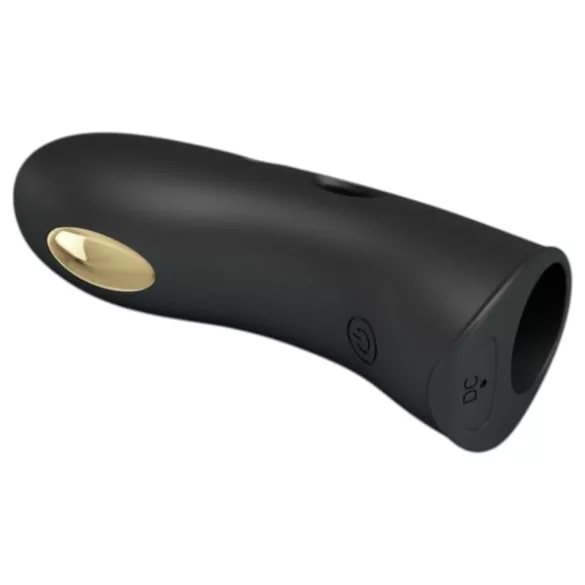 Pretty Love Marico - piršto vibratorius elektro stimuliacija - juodas