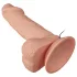 Baile Zebulon - realistiškas vibratorius su sėklidėmis - 19 cm kūno spalvos