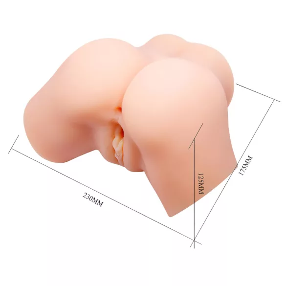 Crazy Bull - vibruojantis realistiškas masturbatorius vyrams