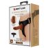 Pretty Love Harness - strap-on diržas su dildo - 17 cm - juodas