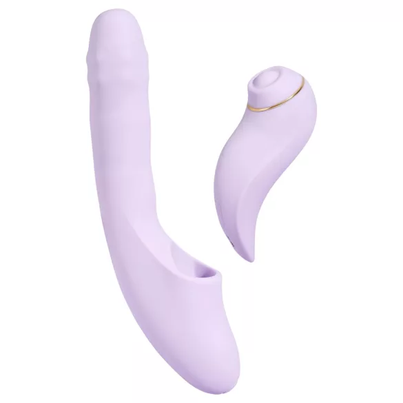 Svakom DuoGlow - G taško ir klitorio vibratorius - violetinis