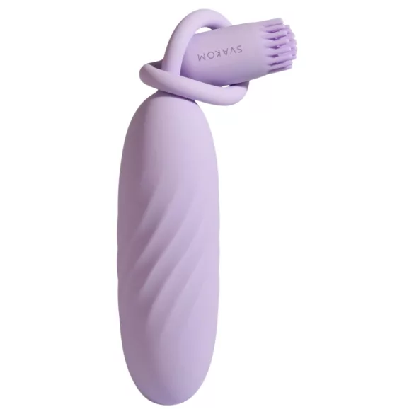 Svakom Plume - 2in1 vibruojantis kiaušinėlis (violetinis)