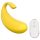 Sex HD - išmanus, banano formos vibruojantis kiaušinėlis (geltonas)