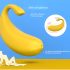 Sex HD - išmanus, banano formos vibruojantis kiaušinėlis (geltonas)