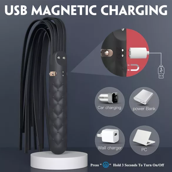 Sex HD Bloody Mary - vibratorius su botagėliu