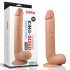Lovetoy King-Sized - dildo su siurbtuku - realistiškas - 25cm kūno spalvos