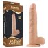 Lovetoy Real Extreme - dildo su siurbtuku - 24 cm