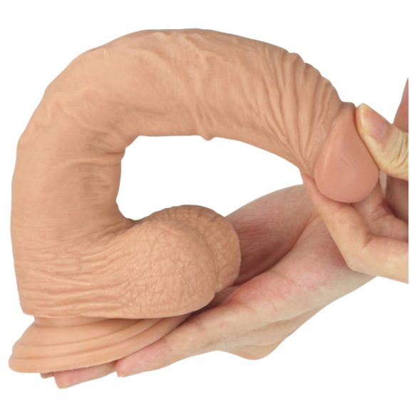 Lovetoy Real Extreme - dildo su siurbtuku - 24 cm