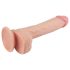 Lovetoy Nature Cock - realistiškas dildo su siurbtuku - 21 cm kūno spalvos