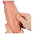 Lovetoy Nature Cock - realistiškas dvigubo sluoksnio dildo - 25 cm kūno spalvos