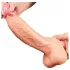 Lovetoy Nature Cock - realistiškas dvigubo sluoksnio dildo - 25 cm kūno spalvos
