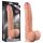Lovetoy Nature Cock - realistiškas dvigubo sluoksnio dildo - 28 cm kūno spalvos