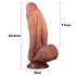 Lovetoy - realistiškas dviejų sluoksnių dildo - 26 cm - kūno spalvos