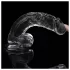 Lovetoy Flawless Clear - dildo su siurbtuku - permatomas - 19 cm