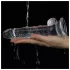 Lovetoy Flawless Clear - dildo su siurbtuku - permatomas - 19 cm