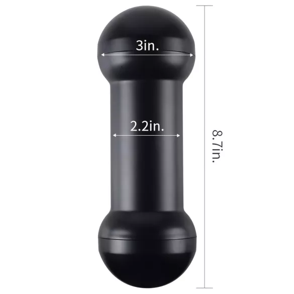 Lovetoy - vaginos ir analinis masturbatorius - natūralios spalvos