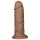 Lovetoy Chubby - realistiškas dildo su siurbtuku - 25 cm - kūno spalvos