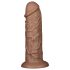 Lovetoy Chubby - Natūralus, 25cm tikroviškas dildo su siurbtuku