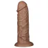 Lovetoy Chubby - realistiškas dildo su siurbtuku - 25 cm - kūno spalvos