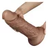 Lovetoy Chubby - realistiškas dildo su siurbtuku - 25 cm - kūno spalvos