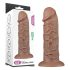 Lovetoy Chubby - Natūralus, 25cm tikroviškas dildo su siurbtuku