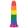 Lovetoy Prider - realistiškas dildo - 19 cm - vaivorykštinis