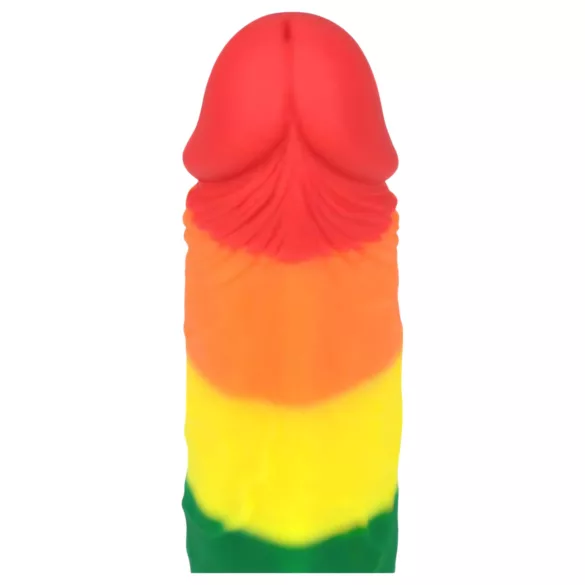 Lovetoy Prider - realistiškas dildo - 19 cm - vaivorykštinis
