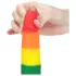 Lovetoy Prider - realistiškas dildo - 19 cm - vaivorykštinis