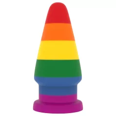   Lovetoy Prider - analinis plėstuvas kištukas - 15 cm (vaivorykštinis)