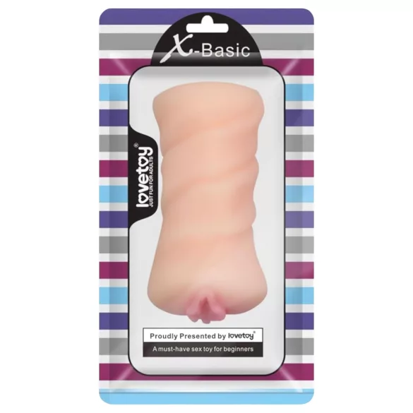 Lovetoy X-Basic - dirbtinė vagina masturbatorius (kūno spalvos)