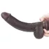 Lovetoy - dvigubo sluoksnio dildo - 23 cm - rudas