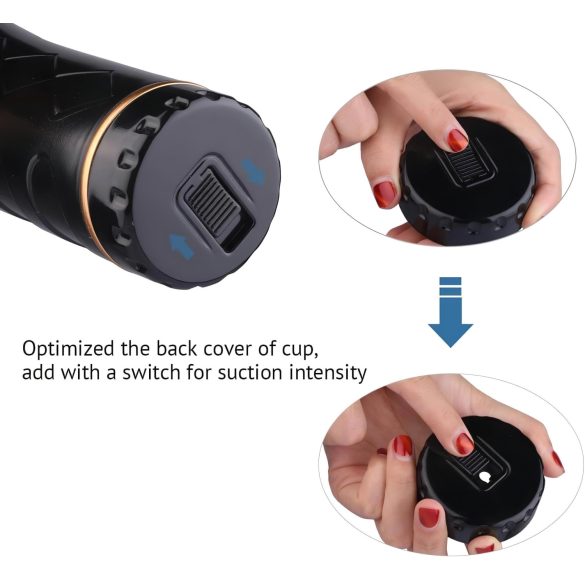 Tracy's Dog - masturbatorius su realistiška analine anga - juoda/natūrali