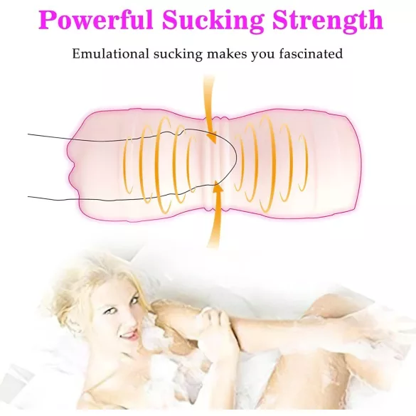 Tracy's Dog - vyriškas masturbatorius su dantimis - natūralus, tikroviškas