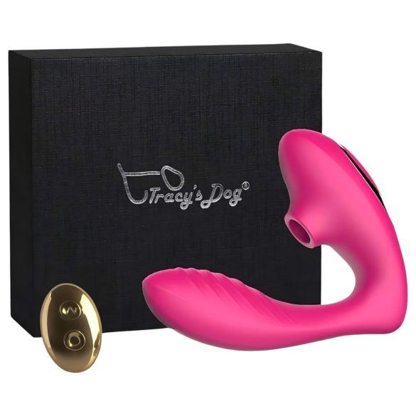 Tracy's Dog 2 - Oro bangų 2in1 vibratorius (rožinis)