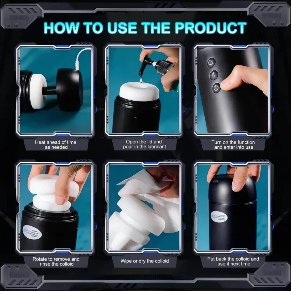 Leopard - masturbatorius su siurbimu ir vibracija - judantis aukštyn žemyn